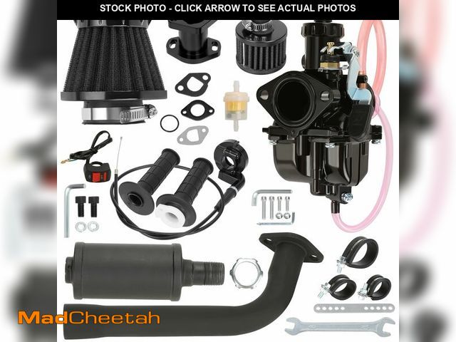 Lot 74-14341944 - YOXUFA VM22 Carburetor 212cc Exhaust Muffler Satge 2 Kit Replacement for Predator 224cc 196cc 6.5hp ...