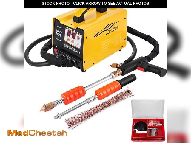 Lot 74-12559504 - VEVOR Spot Welding Dent Puller 3000-Watt Stud Welder Dent Repair Machine Kit 110-Volt 7 Models for C...