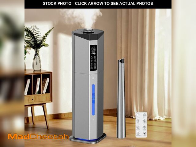 Lot 74-13544135 - Humidifiers for Bedroom - GloryAir 2.38Gal/9L Dual Atomizers Top Fill Humidifier for Large Room 2000...