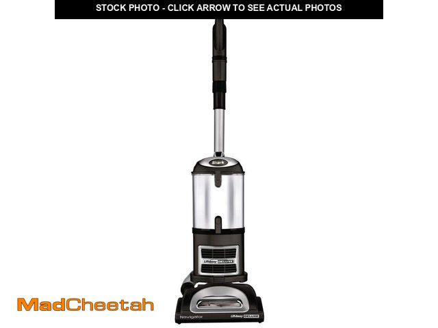 Lot 74-12731619 - *DIRTY* Shark Navigator Lift-Away DLX Bagless, Cordless, Upright Vacuum Cleaner with Detachable Cani...