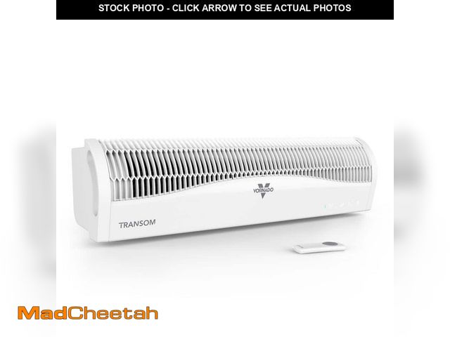 Lot 74-13692593 - Vornado Transom 26 in. 4-Speeds Window Fan with Remote Control Reversible Exhaust Mode Weather Resis...