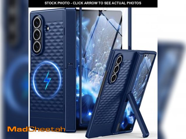 Lot 74-12214073 - BUSCBEAR Magnetic for Samsung Galaxy Z Fold 7 Case,[Built-in Screen Protector] [Hinge Protection] [K...