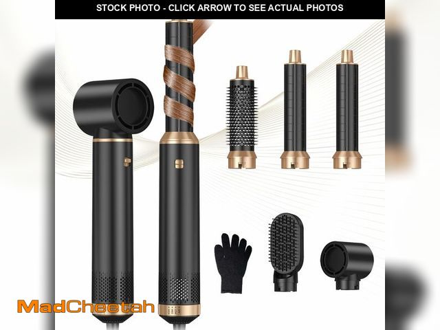 Lot 74-12701360 - Hair Dryer Brush 5 in 1, Negative Ion Blow Dryer Brush Set Upgrade Hot Air Brush As A Gift for Strai...