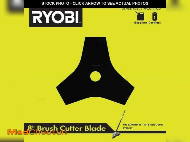 Lot 74-12684163 - RYOBI Tri-Arc Brush Cutter Blade and Expand-It Brands - UNUSED