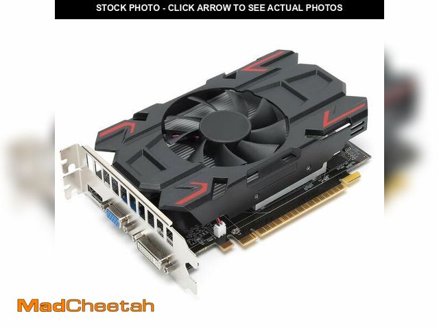 Lot 74-13720334 - Tbest 4GB Desktop Graphics Card,Graphics Card Desktop Computer Accessories ATI HD6770 4GB 128Bit GDD...