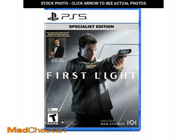 Lot 74-14376670 - 007 First Light - Specialist Edition - PlayStation 5 - USED