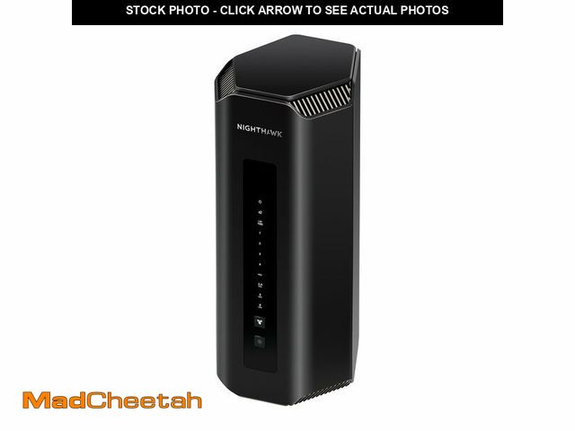 Lot 74-14318292 - NETGEAR Nighthawk Tri-Band WiFi 7 Router (RS700S) - Router Only- BE19000 Wireless Speed (up to 19 Gb...