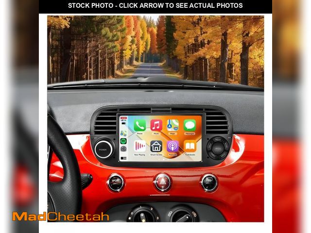 Lot 74-12212249 - 2G+64G Radio for Fiat 500 2007-2015 Car Stereo with Wireless Carplay Android Auto,7inch 1080P IPS To...