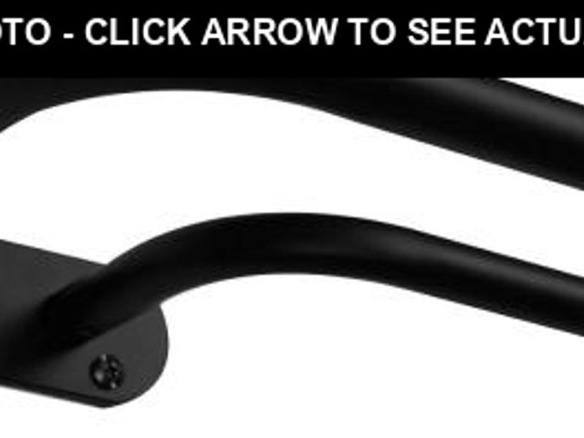 Lot 74-12399738 - EXCLUSIVE HOME Fetter Wrap Around Double Curtain Rod, Matte Black, 52"-72" - UNUSED