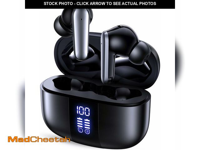 Lot 74-12459531 - Studio-Quality Wireless Ear Buds with Deep Bass &amp; Enhanced Audio Clarity, Bluetooth 5.4, 10-Year...