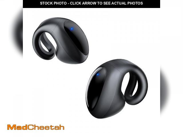 Lot 74-12440469 - Open Ear Earbuds Lightweight Comfort Clip Wireless Earbuds Sweat Resistant Bluetooth Headphones Ligh...