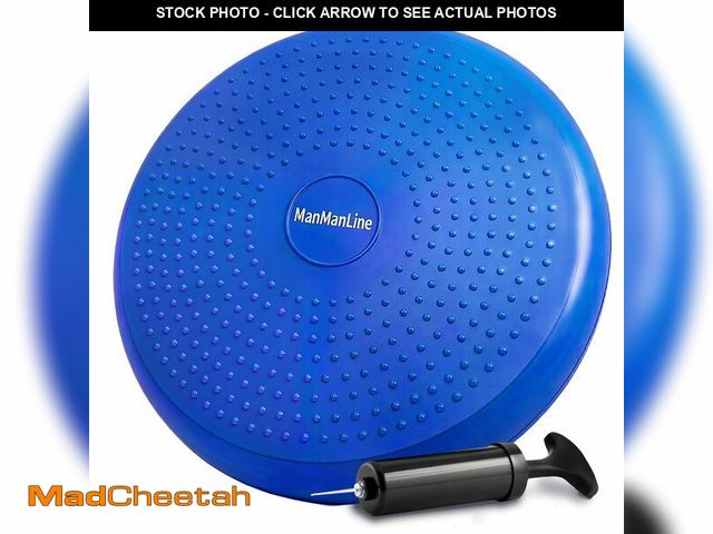 Lot 74-14303958 - Wobble Cushion Balance Disc, Extra Thick Sensory Pad for Kids &amp; Adults, Flexible Seating Core St...
