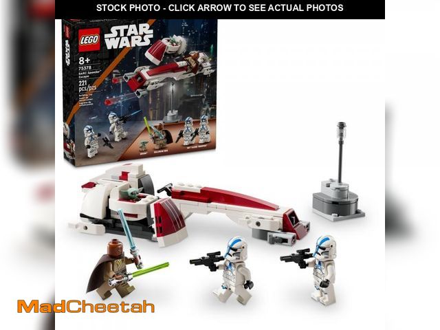 Lot 74-11552678 - LEGO Star Wars BARC Speeder Escape, Mandalorian Toy Building Set for Kids, May The 4th Be with You D...