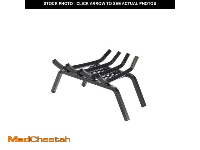 Lot 74-14082971 - Liberty Foundry 18 in. Steel Heavy-Duty Fireplace Grate with Ember Retainer - UNUSED