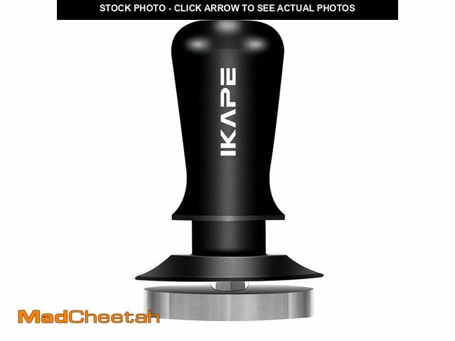 Lot 74-12713112 - IKAPE 53.3mm Espresso Tamper, Premium Barista Coffee Tamper with Calibrated Spring Loaded, 100% Flat...