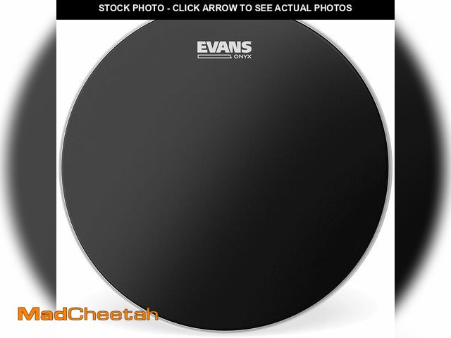 Lot 74-13793954 - Evans Drum Heads - Onyx Tom Drumhead, 14 Inch - UNUSED