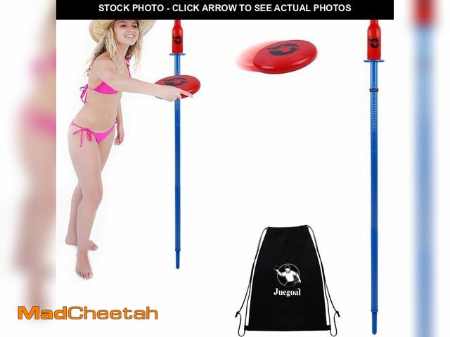 Lot 74-14381948 - Juegoal Outdoor Flying Disc Game Set, Yard Games Set, Outside Fun Disc Toss Game for Beach Lawn Back...