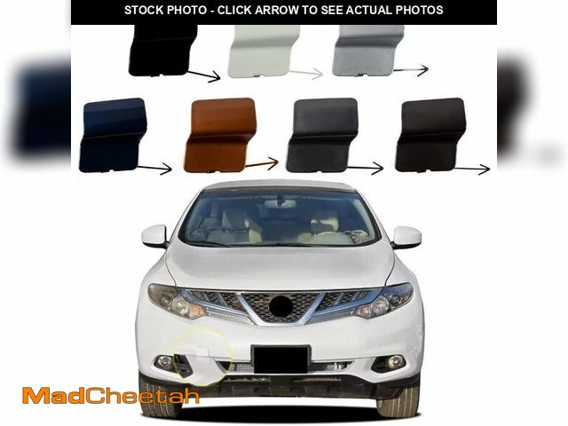 Lot 74-12839579 - Car Front Bumper Tow Hook Cover Compatible with Nissan Murano CrossCabriolet AWD 2011 2012 2013 2014...