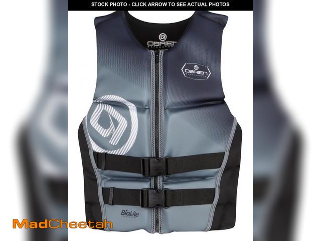 Lot 74-12219106 - O'Brien Men's Flex V-Back Life Jacket - US Coast Guard Approved Level 70 Buoyancy - Water Sports Act...