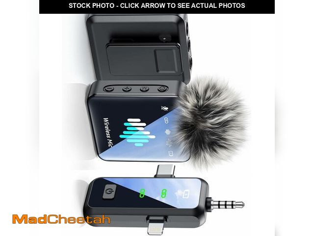 Lot 74-13545846 - MENERESAS 3-in-1 Wireless Lavalier Microphone for iPhoneÃ¯Â¼ÅPower Conditioners - UNUSED