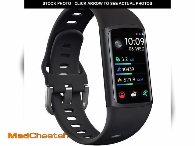 Lot 74-14208631 - FITVII FINO 2 Slim Fitness Tracker, Smart Watch with Blood Oxygen, Sleep Monitor, 24/7 Heart Rate &a...