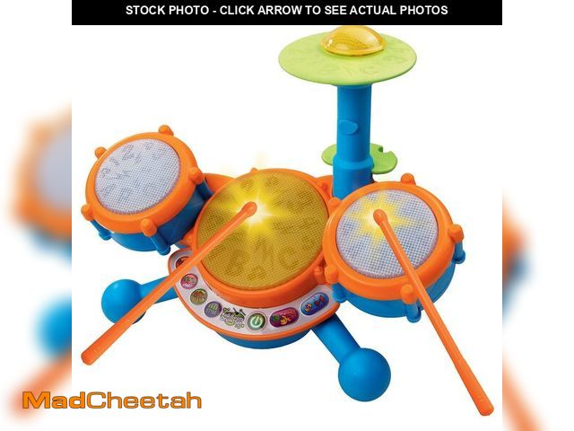 Lot 74-12979528 - VTech KidiBeats Drum Set (Frustration Free Packaging) - UNUSED