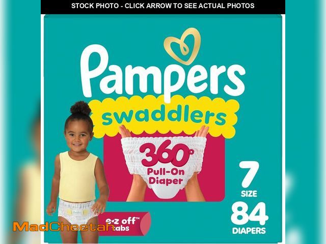 Lot 74-14349644 - Swaddlers 360 Pull-On Diapers, Size 7, 84 Count for up to 100% Leakproof Skin Protection and Easy Ch...