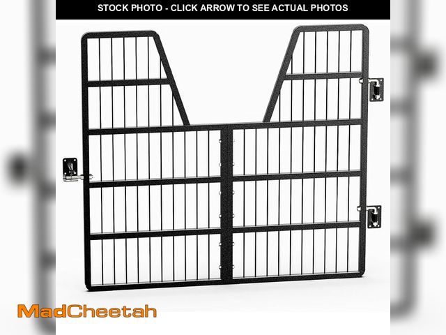 Lot 74-14203759 - BUYYAH Horse Stall Gates, Heavy Duty Steel 48" W x 42" H Gate for Horse Barns, Stall Door Guard - UN...