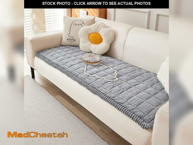 Lot 74-12698433 - Awjcsv Couch Cover for Dogs Washable, Fuzzy Pet Couch Covers for 3 Cushion Sofa Pet Friendly, Non Sl...