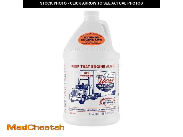 Lot 74-13766966 - Lucas Oil 10002 Heavy Duty Oil Stabilizer - 1 Gallon - UNUSED