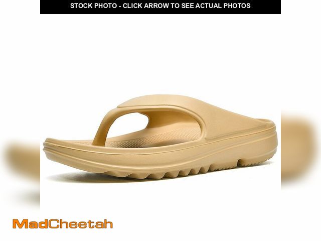 Lot 74-14479363 - Oudizz Orthopedic Sandals Flip Flops for Women Arch Support Pillow Soft Recovery Thong Sandals Spa S...