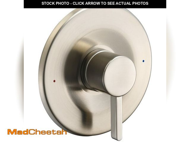 Lot 74-13548317 - Shower and Tub Trim Kit, Compatible with Moen Posi-Temp Valve, Brushed Nickel - UNUSED