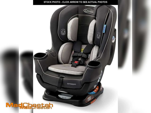 Lot 74-11952041 - Graco Extend2Fit Convertible Baby Car Seat, Rear and Forward Facing, Adjustable Extension Panel for ...