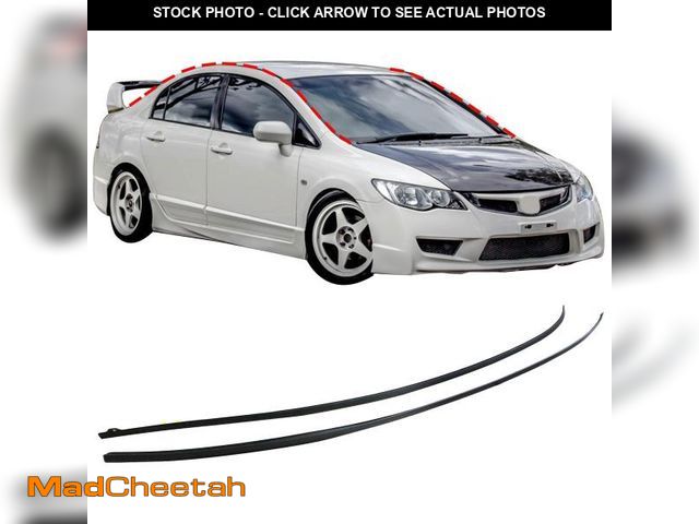 Lot 74-12488205 - XQSMWF Pair L&amp;R Molding Drip Side Set Compatible with Honda Civic 1.3L 1.8L 2.0L 2006-2011 73168...