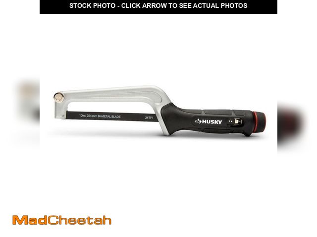 Lot 74-13779129 - Husky 10 in. High Tension Mini Hacksaw - USED