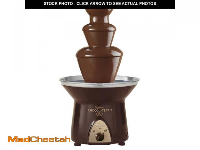 Lot 74-12486525 - Wilton Chocolate Pro Fondue Chocolate Fountain 4 lb. Capacity Aluminum - UNUSED