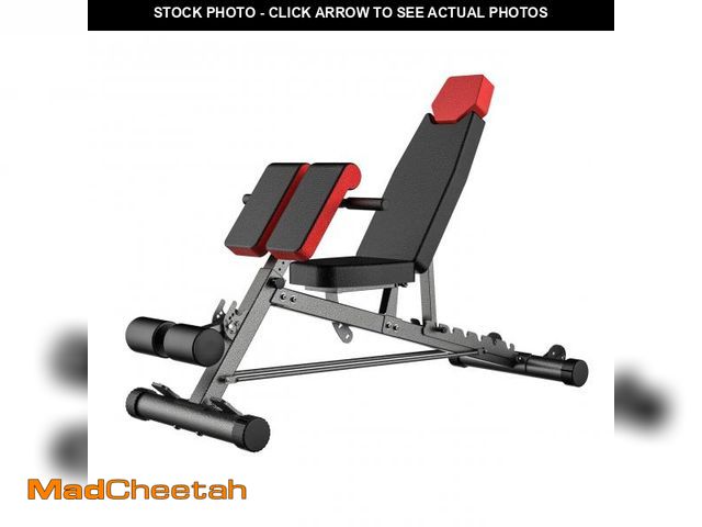 Lot 74-12262639 - Finer Form Multi-Functional FID Weight Bench for Full All-in-One Body Workout Ã¢â¬â Hyper Back Ex...