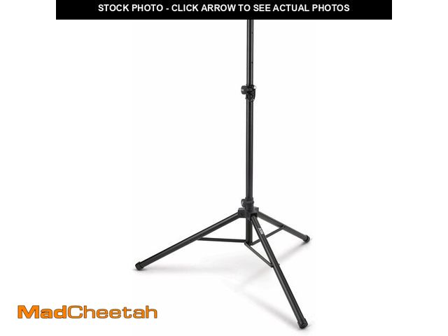 Lot 74-14582018 - On-Stage SS7761B All-Aluminum Speaker Stand (Folding Portable Tripod Loudspeaker Stand, Nonslip Rubb...
