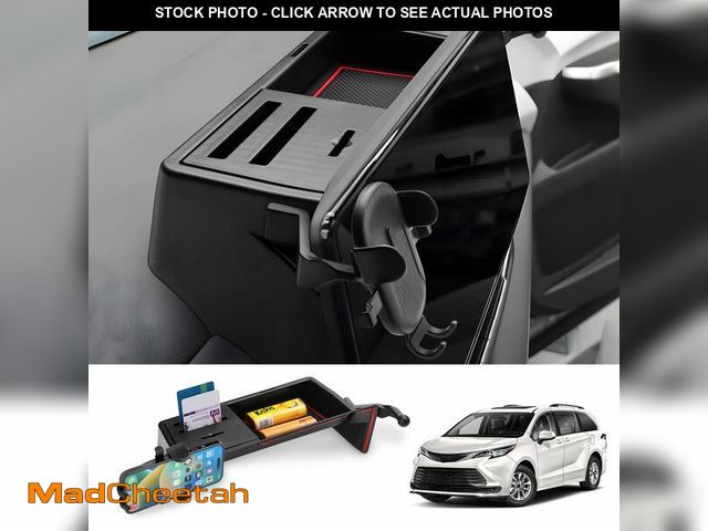 Lot 74-12700644 - FIILINES Dashboard Center Console Organizer &amp; Phone Holder for Sienna 2021-2024, Dash Organizer ...