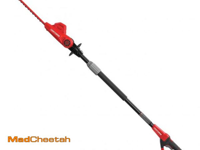 Lot 74-12139184 - CRAFTSMAN V20 Cordless Pole Hedge Trimmer, 18-Inch, Extended Reach, Battery and Charger Included (CM...