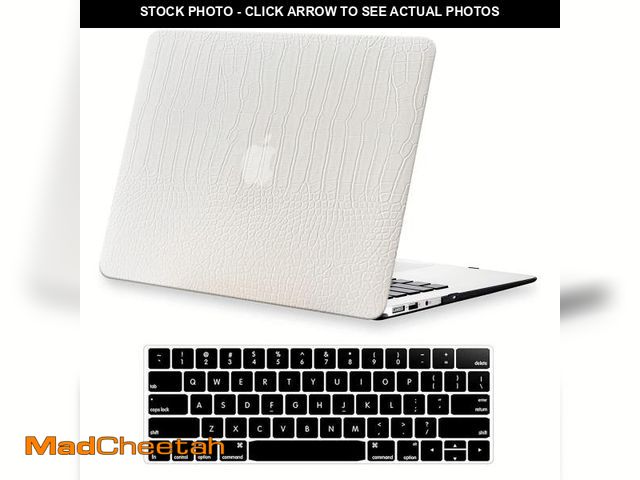 Lot 74-12116742 - KEROM Compatible for Crocodile MacBook Air 13 inch Case 2025-2022 M4 M3 M2 A3240 A3113 A2681, Crocod...