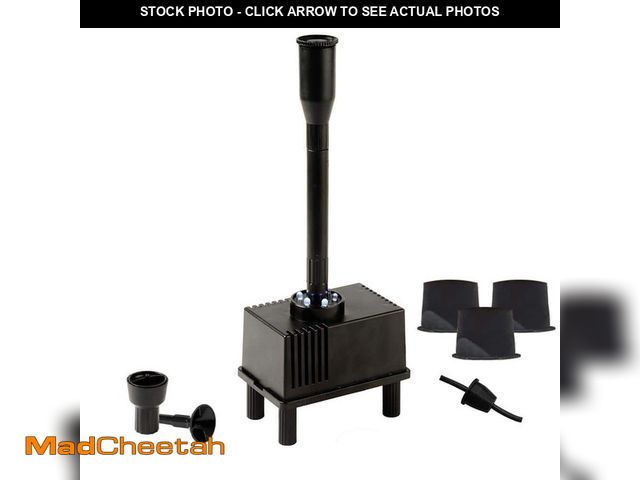 Lot 74-12585056 - *DIRTY* TOTALPOND Container Fountain Kit with Led Light *DIRTY*  - USED