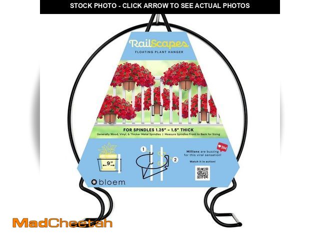 Lot 74-12659494 - Bloem Railscapes Vertical Gardening Plant Clip for Thick Spindles - UNUSED
