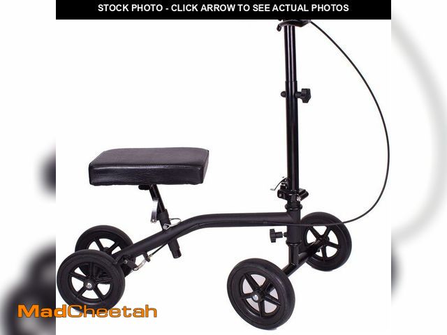 Lot 74-14202816 - Carex Economy Rolling Knee Walker with Comfortable Padding - Steerable Knee Scooter for Foot Injurie...