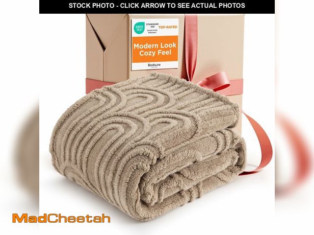 Lot 74-12600827 - Bedsure GentleSoft Brown Throw Blanket for Couch - Super Soft &amp; Cozy Summer Fall Blankets for Wo...