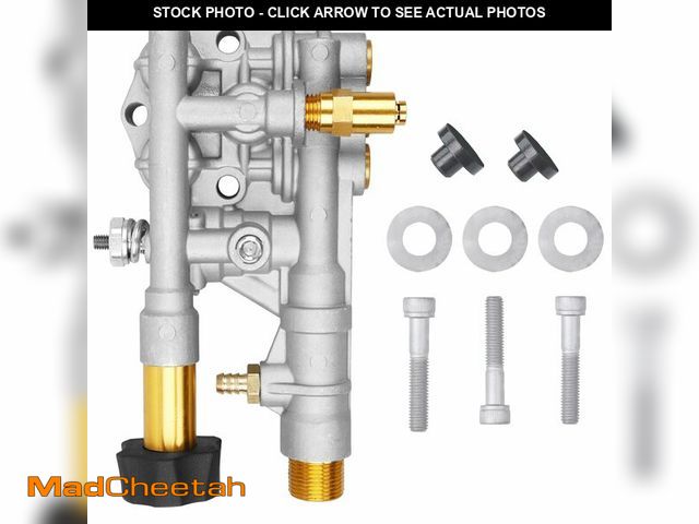 Lot 74-14330562 - 7108366 Pressure Washer Pump Manifold Replacement Kit for 510020 and 520006 Axial Cam Pressure Washe...