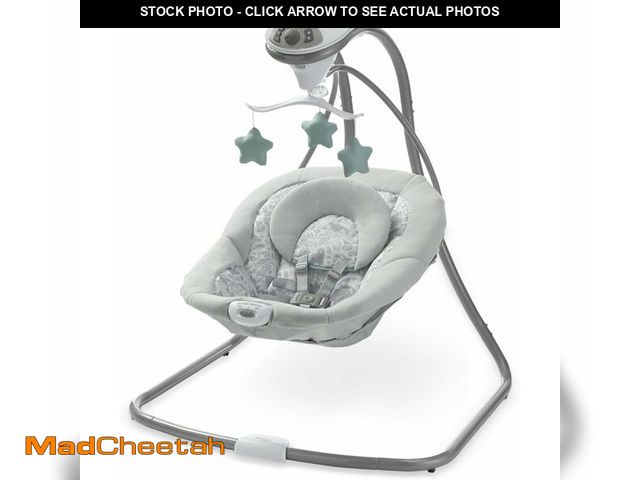 Lot 74-14305605 - Graco Simple Sway Baby Swing, SideÃÂ¢Ã¢âÂ¬Ã¢â¬ËtoÃÂ¢Ã¢âÂ¬Ã¢â¬ËSide Motion, Infant Swing wi...