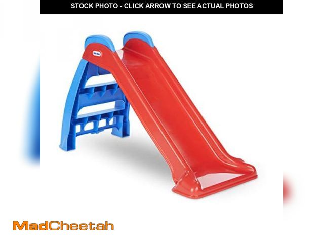 Lot 74-12137080 - Little Tikes First Slide for Kids, Easy Set Up for Indoor Outdoor, Easy to Store, for Toddlers Ages ...