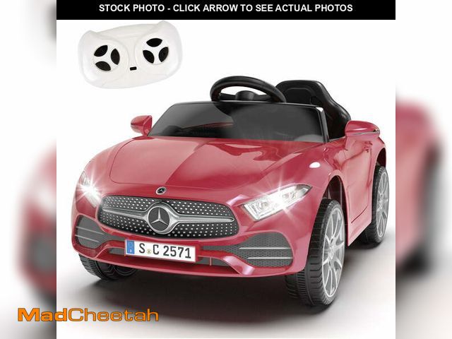 Lot 74-12766614 - Xuanlur Licensed Benz CLS 350 12V Electric Ride on Toys with Parent Remote Control, Spring Suspensio...