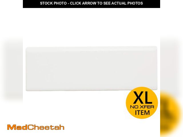 Lot 74-14312201 - Daltile Restore Bright White 2 in. x 6 in. Ceramic Bullnose Trim Tile (108 sq. ft./PALLET) - UNUSED